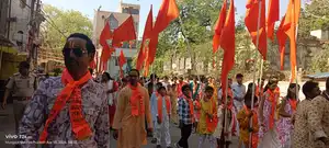 धूमधाम के साथ मनाया गया भगवान परशुराम का प्रकटोंत्सव, शोभायात्रा का नगर में जगह जगह हुआ भव्य स्वागत 