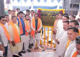 लोवर गोई नदी पर बन रहे पुल की pwd मंत्री ने रखी...