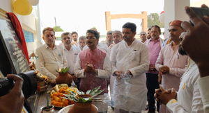 जनपद पंचायत गंगेव की ग्राम पंचायत पिपरहा में अटल ग्राम सुशासन भवन...