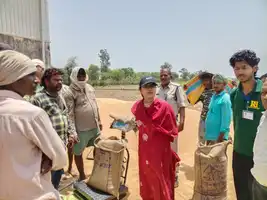 कलेक्टर के निर्देश पर उपार्जन केंद्रों की सघन जांच जारी