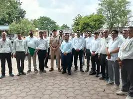 नेशनल लोक अदालत के प्रचार-प्रसार हेतु रवाना किये गये प्रचार वाहन 