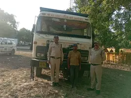अवैध गिट्टी परिवहन पर खनिज विभाग की कार्रवाई, ट्रैक्टर-ट्रॉली जप्त