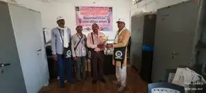 सागर जिले में सुपरवाइजर अरुण दुबे ने समय से पहले पूरा किया 8 HLB का कार्य
