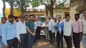 ऑनलाइन दवा बिक्री के विरोध में लांजी के दवा व्यापारियों की हड़ताल