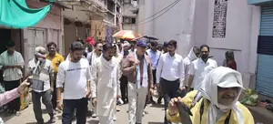 टीकमगढ़ कलेक्टर ने किया सब्जी मंडी का निरीक्षण 