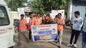 बालाघाट: माँ वैनगंगा तट पर 'जल गंगा संवर्धन अभियान', स्वच्छता के लिए हुआ श्रमदान