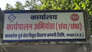 अघोषित बिजली कटौती पर मंडला जिला में कांग्रेस का हल्लाबोल