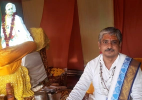 श्री राधेकृष्ण महाशक्ति महायज्ञ से धर्ममय हुआ सेमरीहरचंद