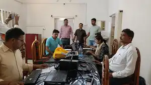 75 हजार की रिश्वत लेते तहसील कार्यालय का कर्मचारी लोकायुक्त के हत्थे चढ़ा