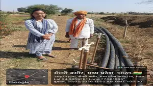 विदिशा: स्प्रिंकलर सिंचाई से बदली किसान मांगीलाल की तकदीर