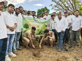 विश्व पर्यावरण दिवस पर भैरूंदा में हुआ पौधारोपण  । अभियान के तहत  5000 पौधे लगाने का लक्ष्य