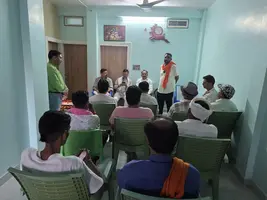 भाजपा मंडल की बैठक में मोदी की उपलब्धियों का जश्न