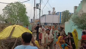 राइस मिल के धुएं और धूल से परेशान ग्रामीण, थाने पहुंचकर लगाई गुहार
