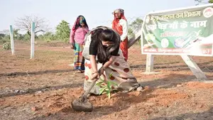 सतना: विश्व पर्यावरण दिवस पर राज्यमंत्री प्रतिमा बागरी ने किया पौधरोपण