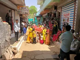 माता शक्ति जयंती पर निकली भव्य चुनरी यात्रा, श्रद्धा और उत्साह से गूंजा बोरदेही