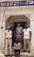 गुना पुलिस की बड़ी कार्रवाई: फरार वारंटी लक्ष्मण सहरिया गिरफ्तार