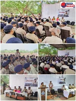पुलिस परिवार के लिए एसपी हितिका वासल का 'पुलिस दरबार': समस्याओं का मौके पर हुआ निराकरण ​