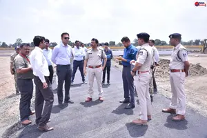 बैतूल: राष्ट्रपति के प्रस्तावित दौरे की तैयारियों का प्रशासनिक जायजा