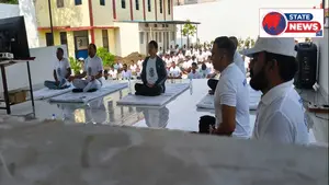 विदिशा जेल में "योग सप्ताह अभियान" का भव्य शुभारंभ