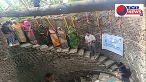 विदिशा: जल गंगा संवर्धन अभियान, कुआं-बावड़ी पूजन से जल संरक्षण का संदेश