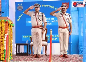  नीमच: CRPF के 14 अस्पताल कार्मिकों का शपथ ग्रहण समारोह, राष्ट्र सेवा के लिए हुए तैयार