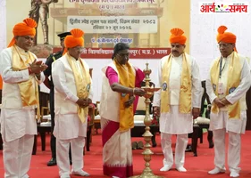 Jabalpur News: राष्‍ट्रपति मुर्मु के मुख्‍य आतिथ्‍य में RDVV का 36वां दीक्षांत समारोह हुआ आयोजित