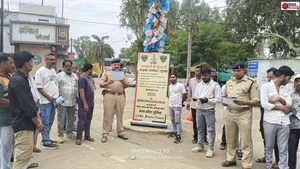 सेफ क्लिक अभियान के तहत आमला पुलिस ने किया साइबर जागरूकता अभियान