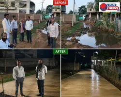 नर्मदापुरम: जनसुनवाई से भिलाडिया कला के ग्रामीणों को मिली सीसी रोड की सौगात
