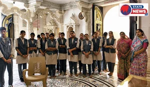 नागेश्वर जैन तीर्थ में महावीर स्कूल के कॉमर्स विद्यार्थियों का शैक्षणिक भ्रमण