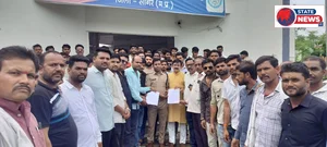 सर्वजीत सिंह लोधी की गिरफ्तारी का विरोध: लोधी क्षत्रिय समाज ने केसली थाना प्रभारी को सौंपा ज्ञापन
