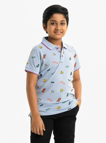 Sky Explorer Kids Polo