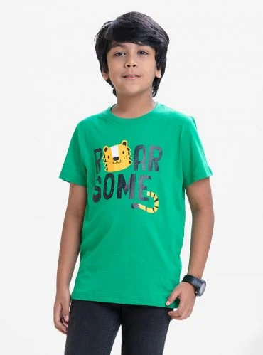 Awesome Green Kids T-Shirt