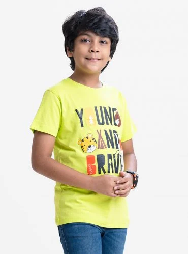 Lime Adventure Kids T-Shirt