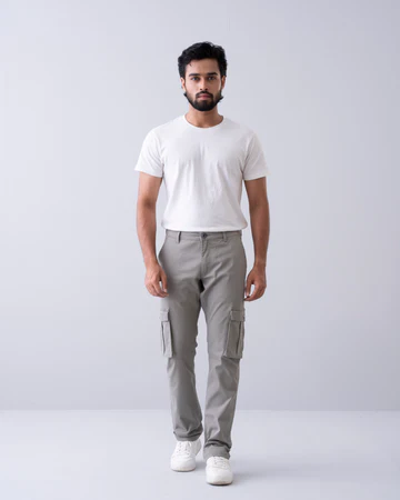 tone Grey Chino Pant