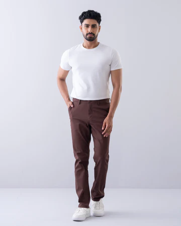 Walnut Brown Chino Pant