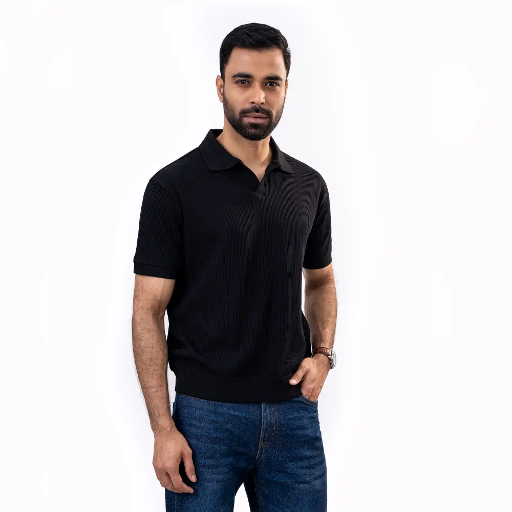 Classic Black Polo Shirt