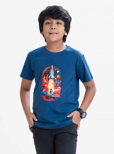 Cosmic Blue Kids T-Shirt