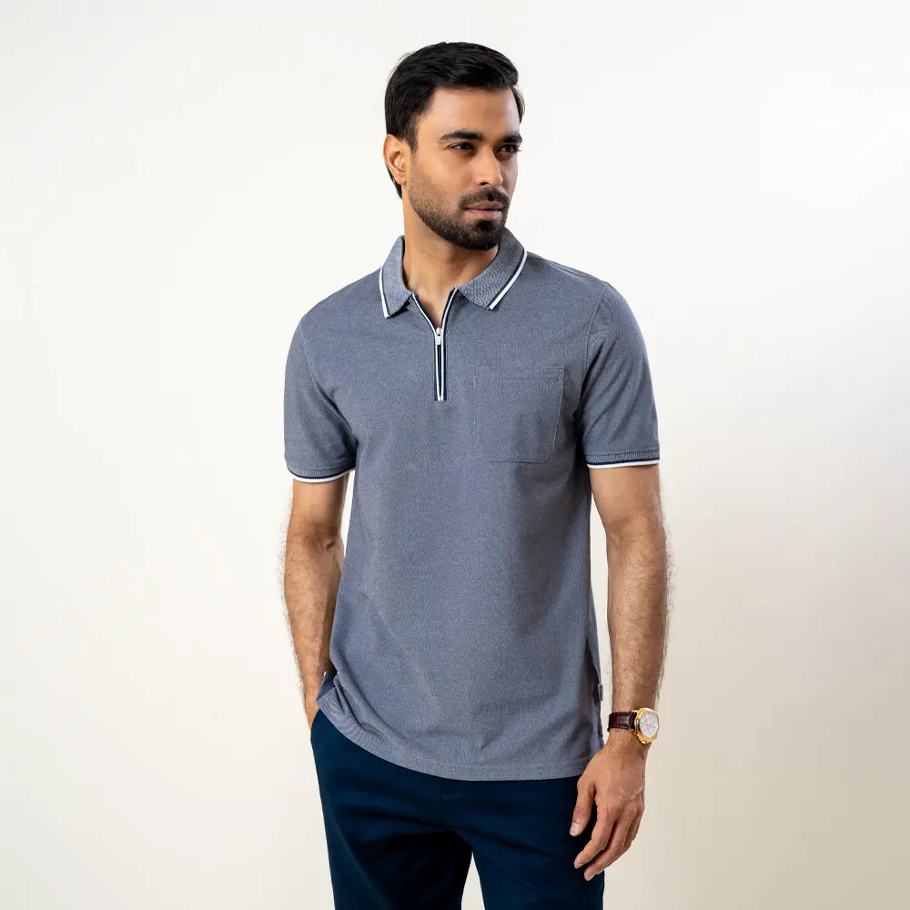 Slate Grey Polo Shirt