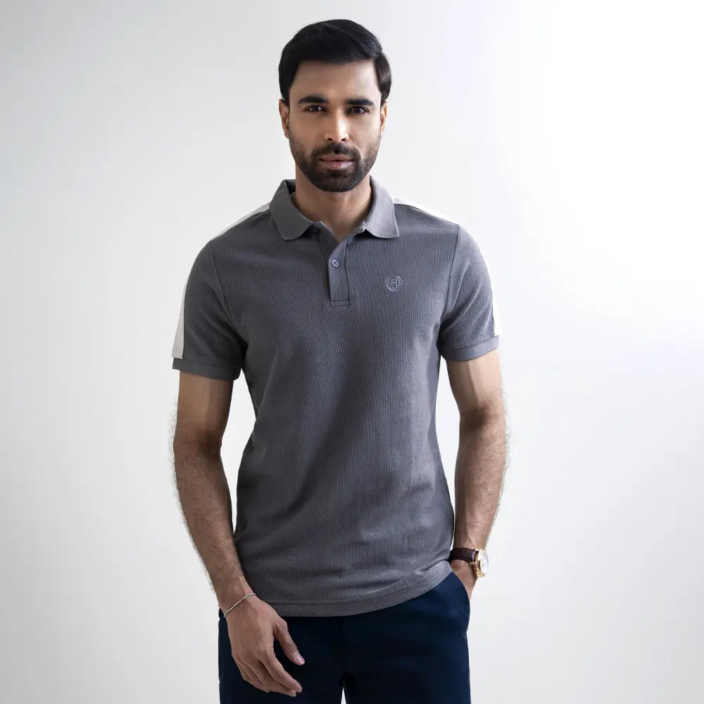 Charcoal Grey Polo Shirt