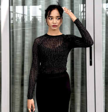 Ladies Black High Waist Pencil Skirt || Western Wear || Black Skirt
