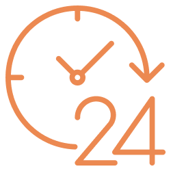 24 X 7 service