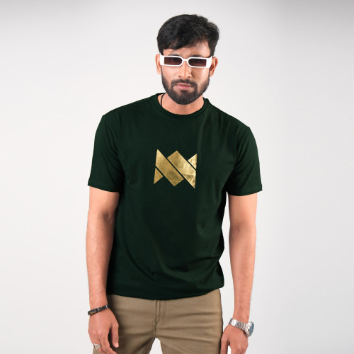 Emerald Green Graphic T-Shirt