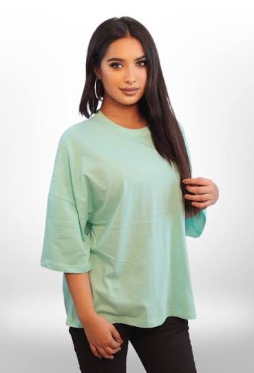 Drop Shoulder T-shirt For Women's