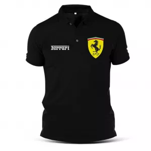 Stylist premium Quality Summer Ferrari Polo Shirt For Men - Kurti