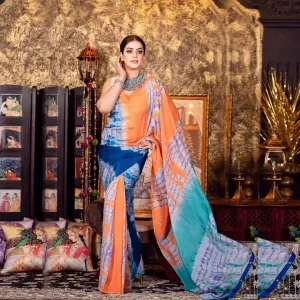 New Design Colorful Silk Saree For women