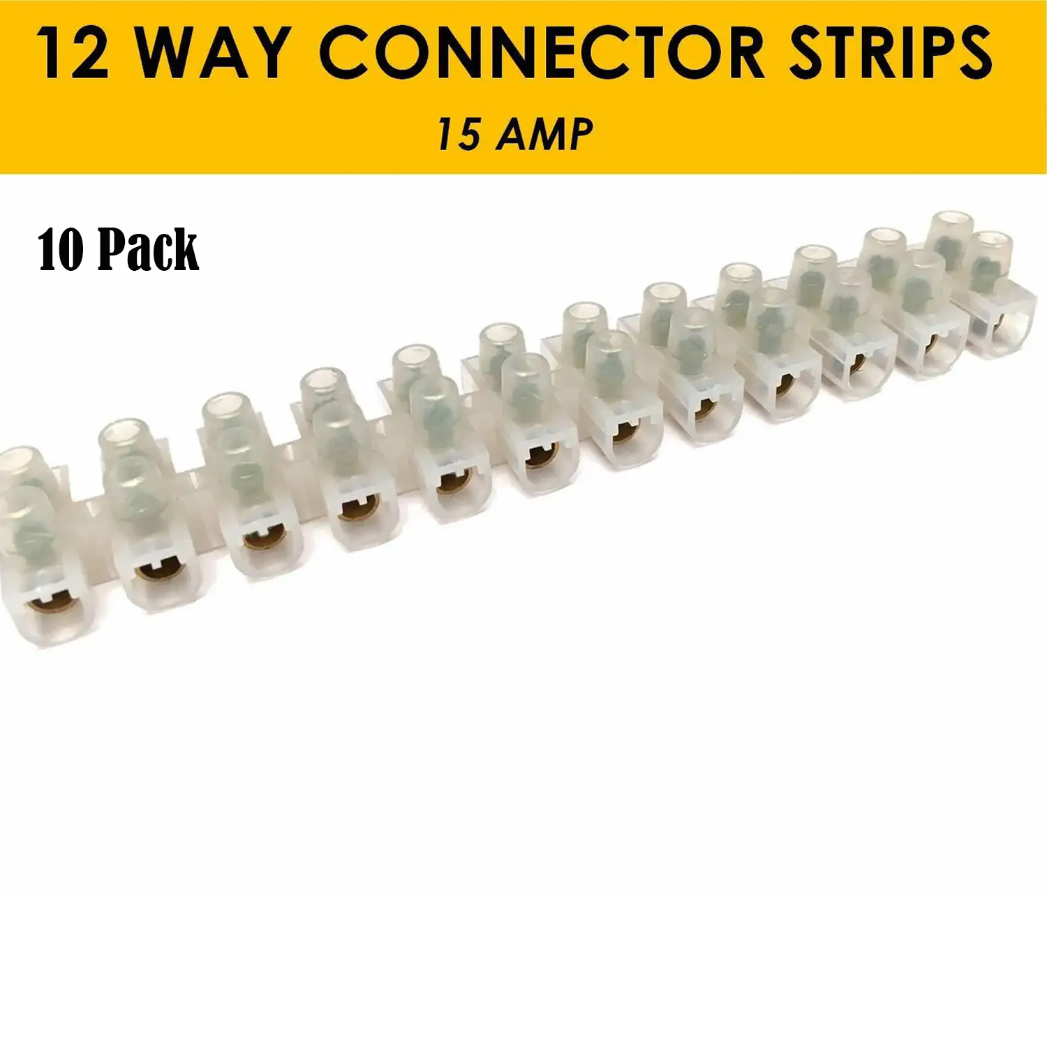 Conectores Eléctricos Bloque de Alambre Abrazadera Terminal Cable 240V Reutilizable 12 Vías Reino Unido - Imagen 8 de 12