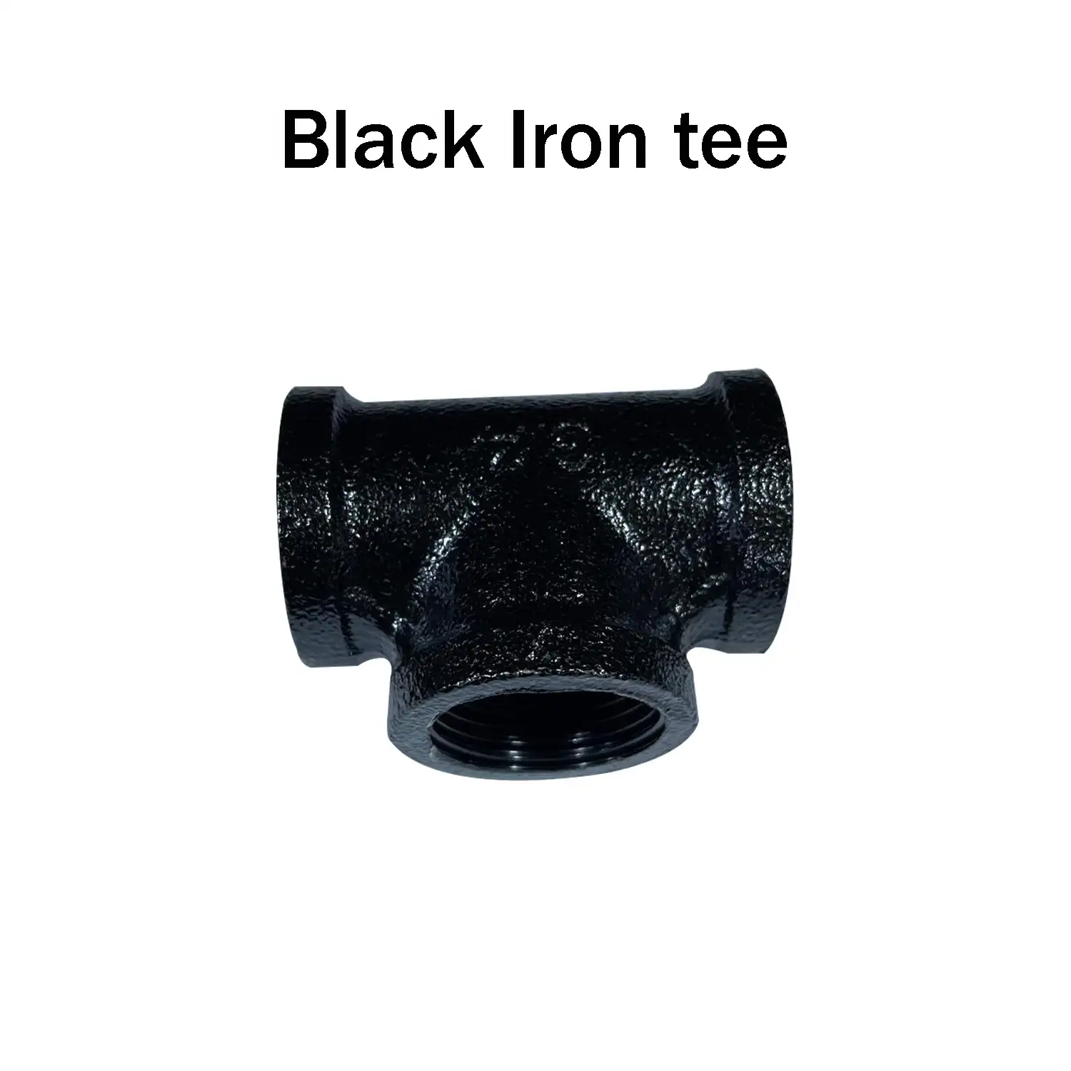 3/4" Galvanized Malleable Iron Fittings Axial BSP Black Painted Pipe Fitting - Picture 34 of 57