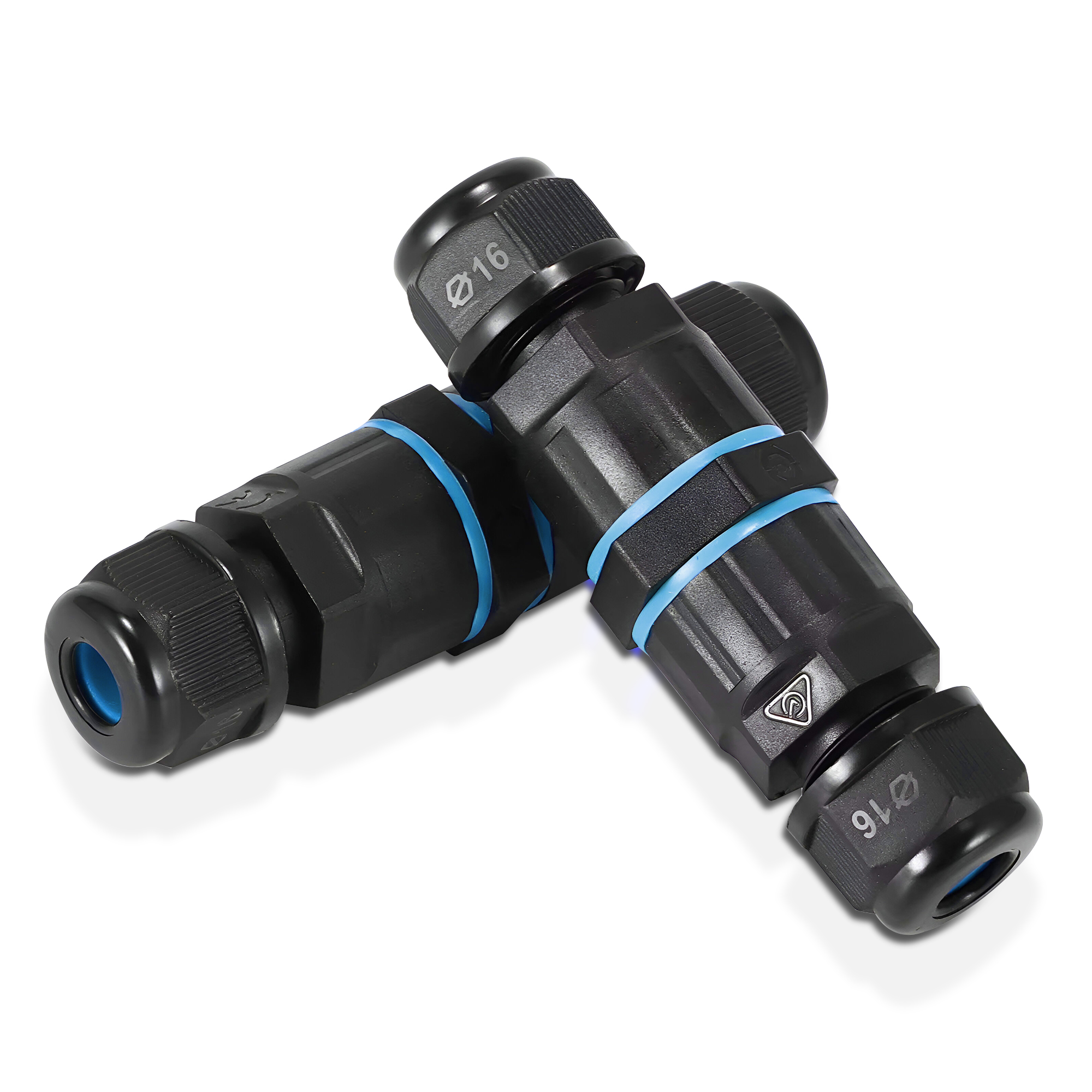 Paquete de 2 unidades Caja de conexiones eléctricas impermeables Forma de I/T/Y Cable Conector Cable IP68 - Imagen 8 de 16