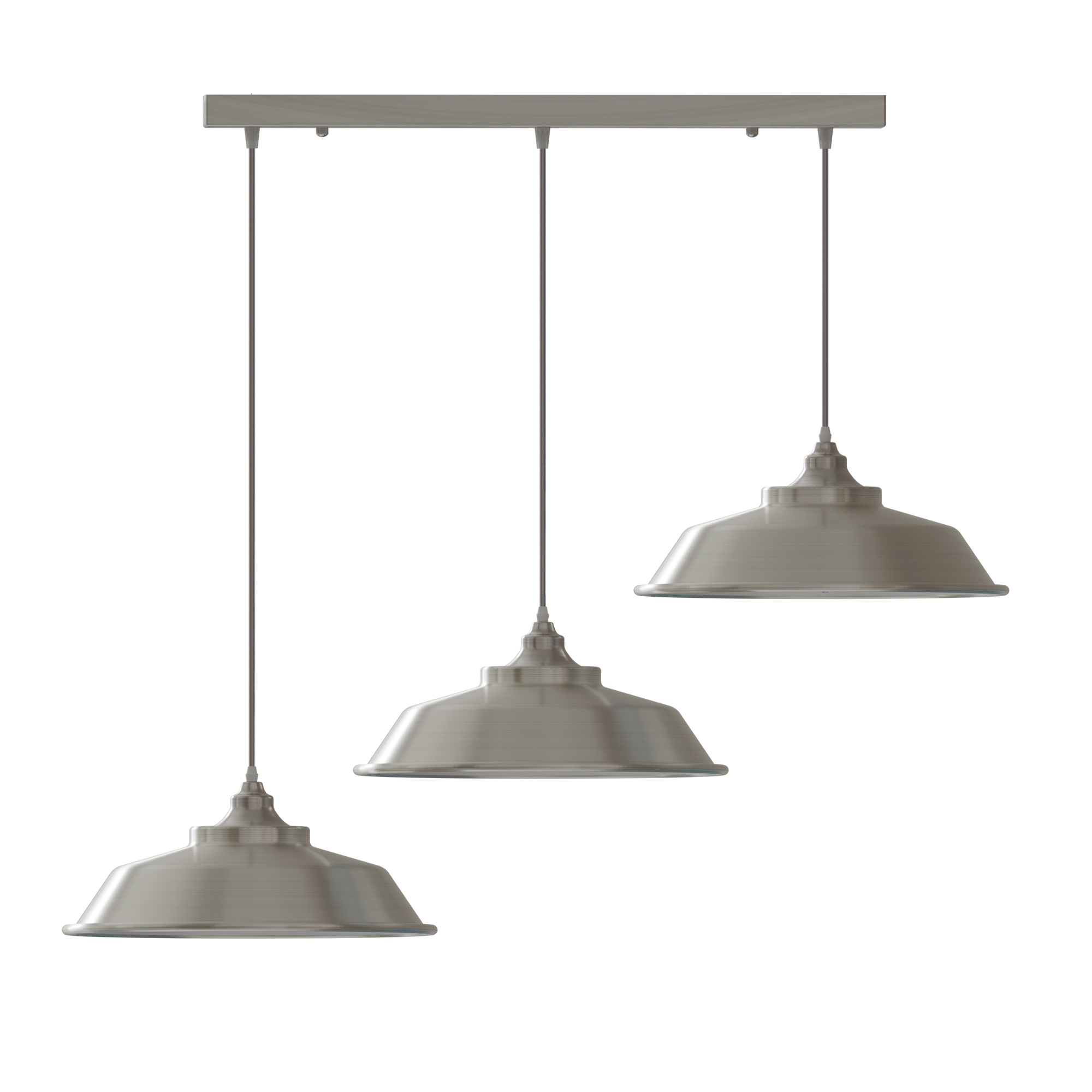 Vintage Modern Industrial Metal Ceiling Light Hanging Pendant Lamp 3 Way Lights - Picture 33 of 33