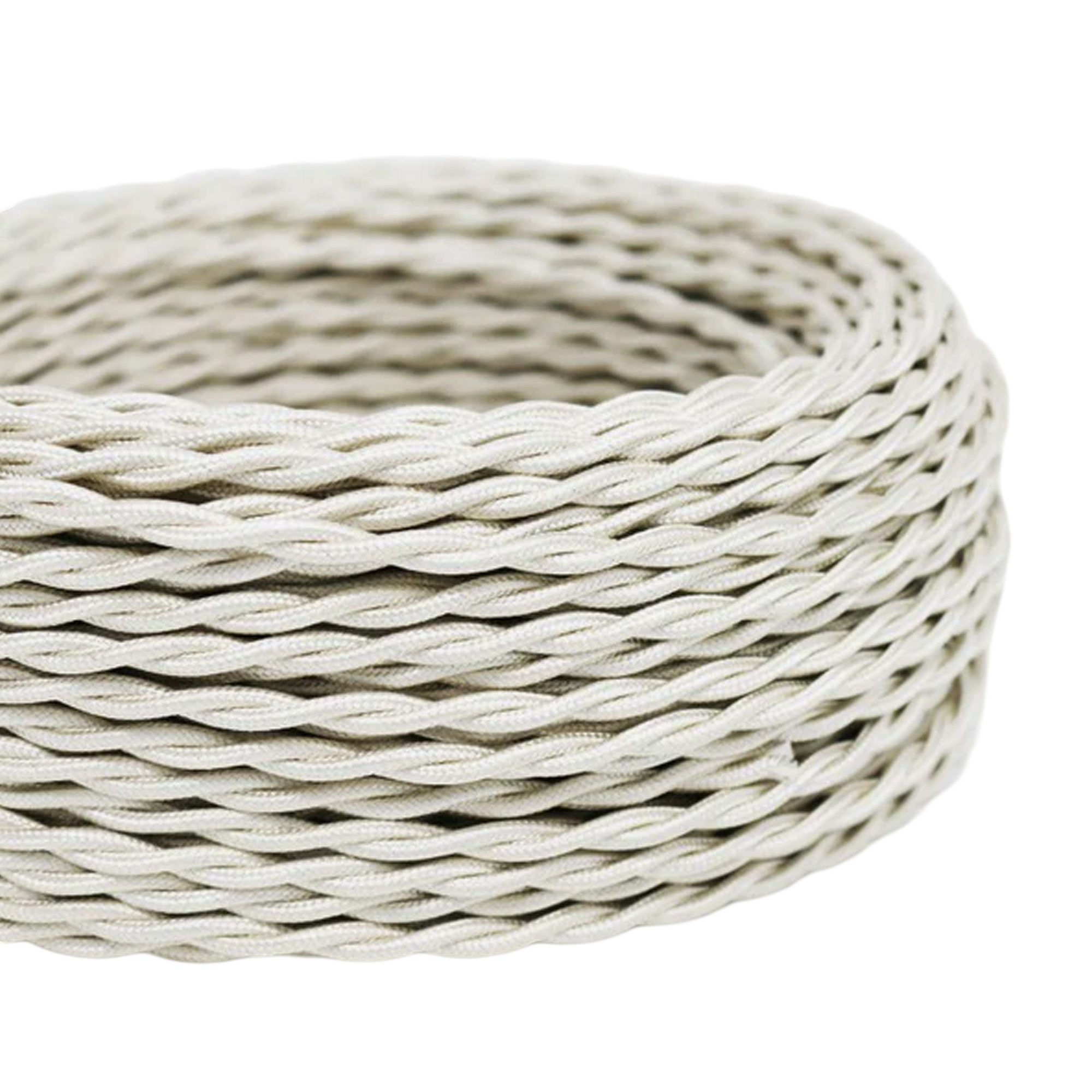 Vintage Color Fabric Cable Wire 2 Core Twisted Electric Light Lamp 5 Pack Cable - Picture 57 of 107